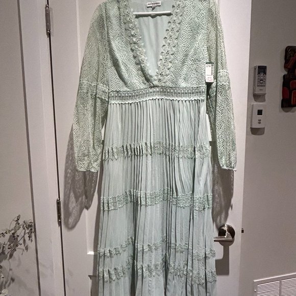Sage Green Formal Dress - Picture 1 of 6